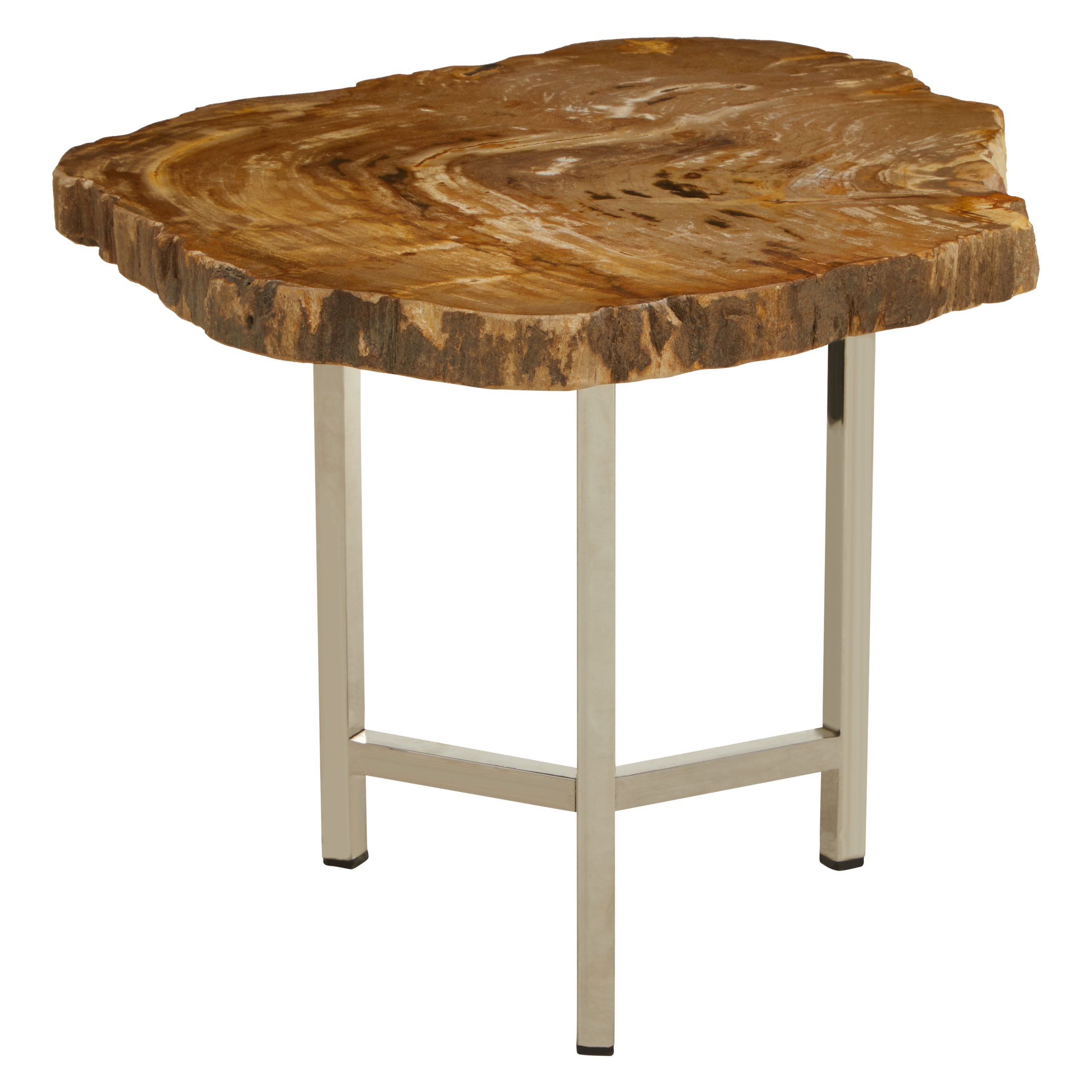 Ramioli Small Petrified Wood Side Table 10 scaled jpeg