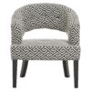 Raffaella Greek Key design Cutout Lounge Chair 2 scaled jpeg