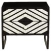 Fusione di Perla Two Drawer Side Tables with Bone Inlay 2 scaled jpeg