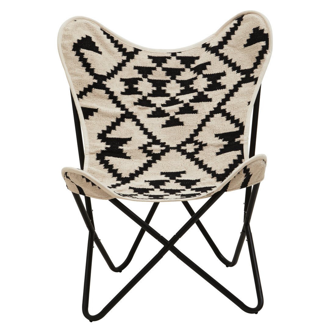 Ceoria Black and White Butterfly Chair 21 jpg