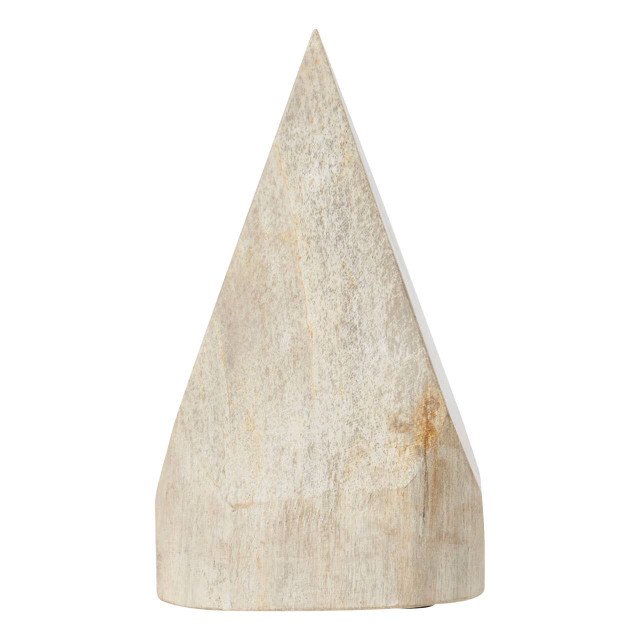 Ramioli Petrified Wood Pyramid Sculpture 3 jpg