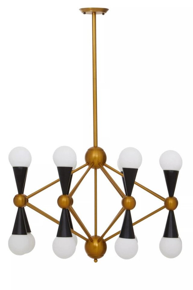 Orovia Brass And Black Metal Pendant Light 3 web size jpg