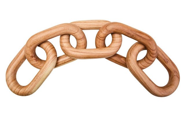 Cala Natural Wood 5 Link Chain Decor 3 chain jpg