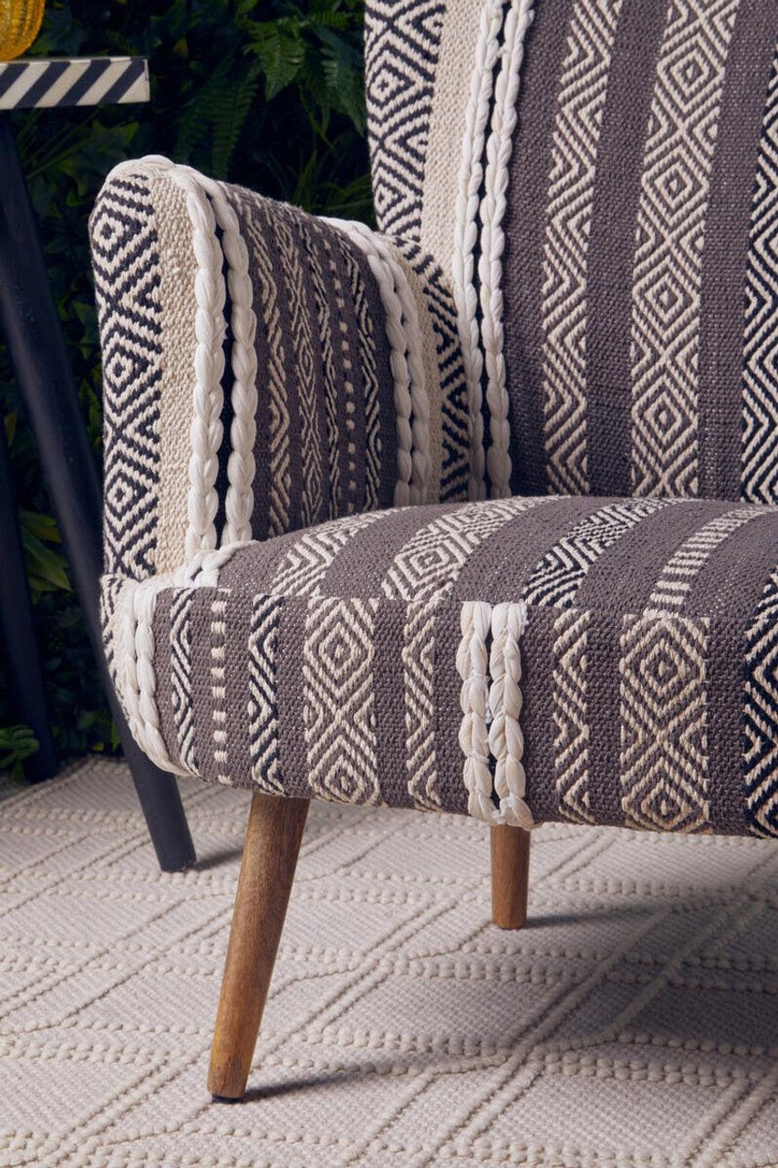 Circolo Grey And White Chair 7 gm jpg
