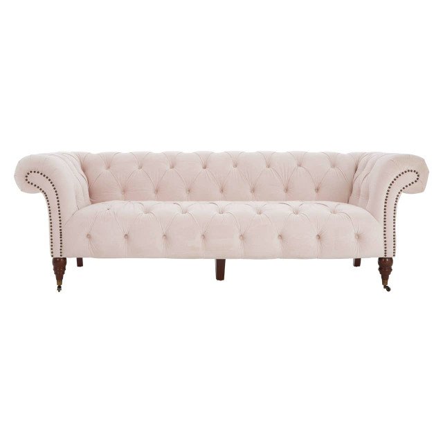Sirmione 3 Seat Blossom Fabric Chesterfield Sofa 3 s jpg