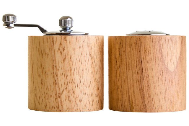 Nordica Rubberwood Salt & Pepper Set 3 sp jpg