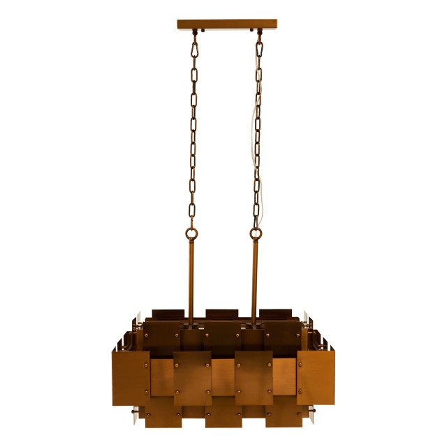 Kalia Metal Brass Finish Pendant Light With Eight Bulbs 3 sq jpg