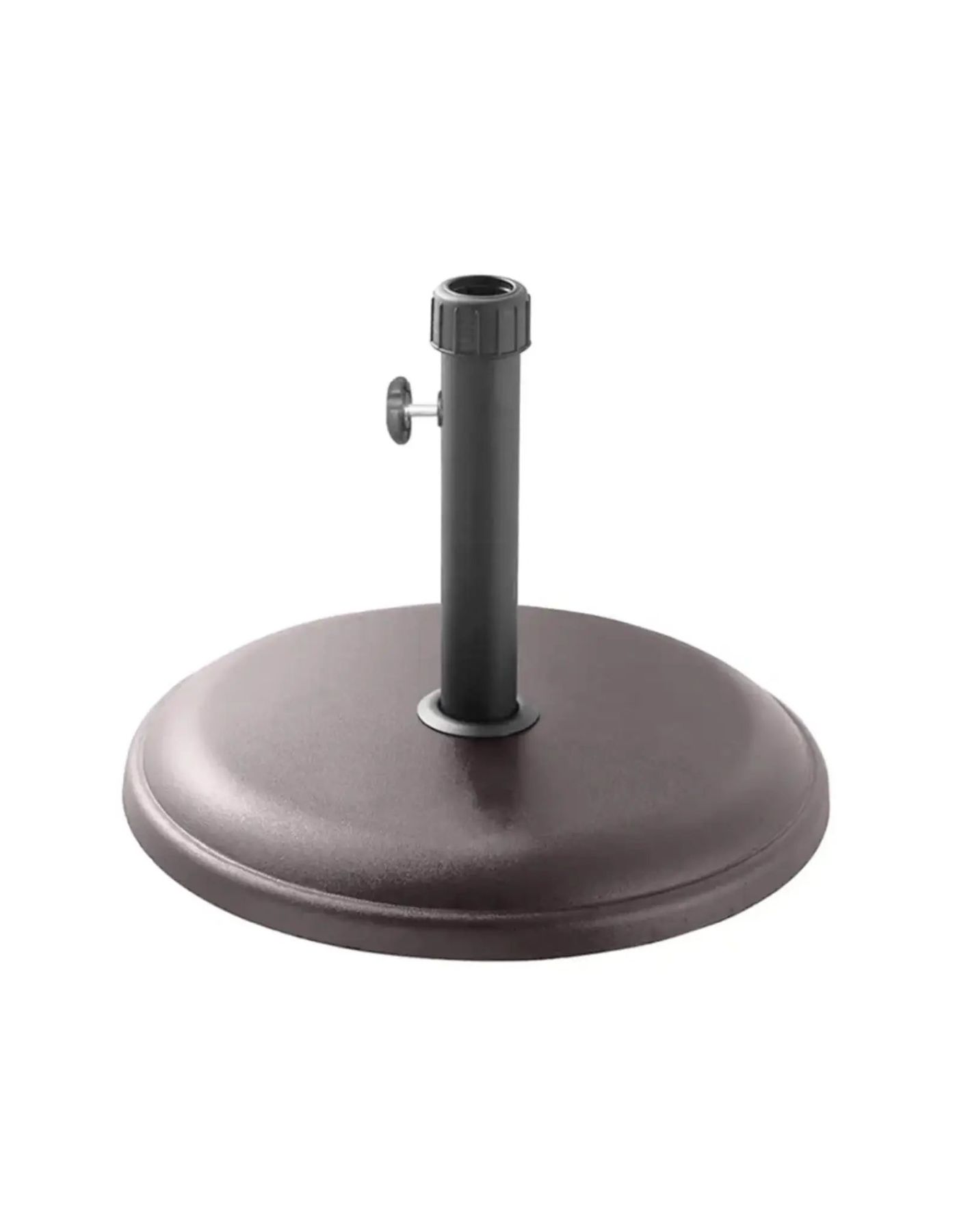 Polycrete Outdoor Parasol Base 16kg Round - Brown 4 fb d f c dcdaedcc jpg