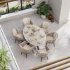 BALI 200cm Oval Ceramic Table with 6 Bali Rope Chairs 2 BALBALDIN jpg