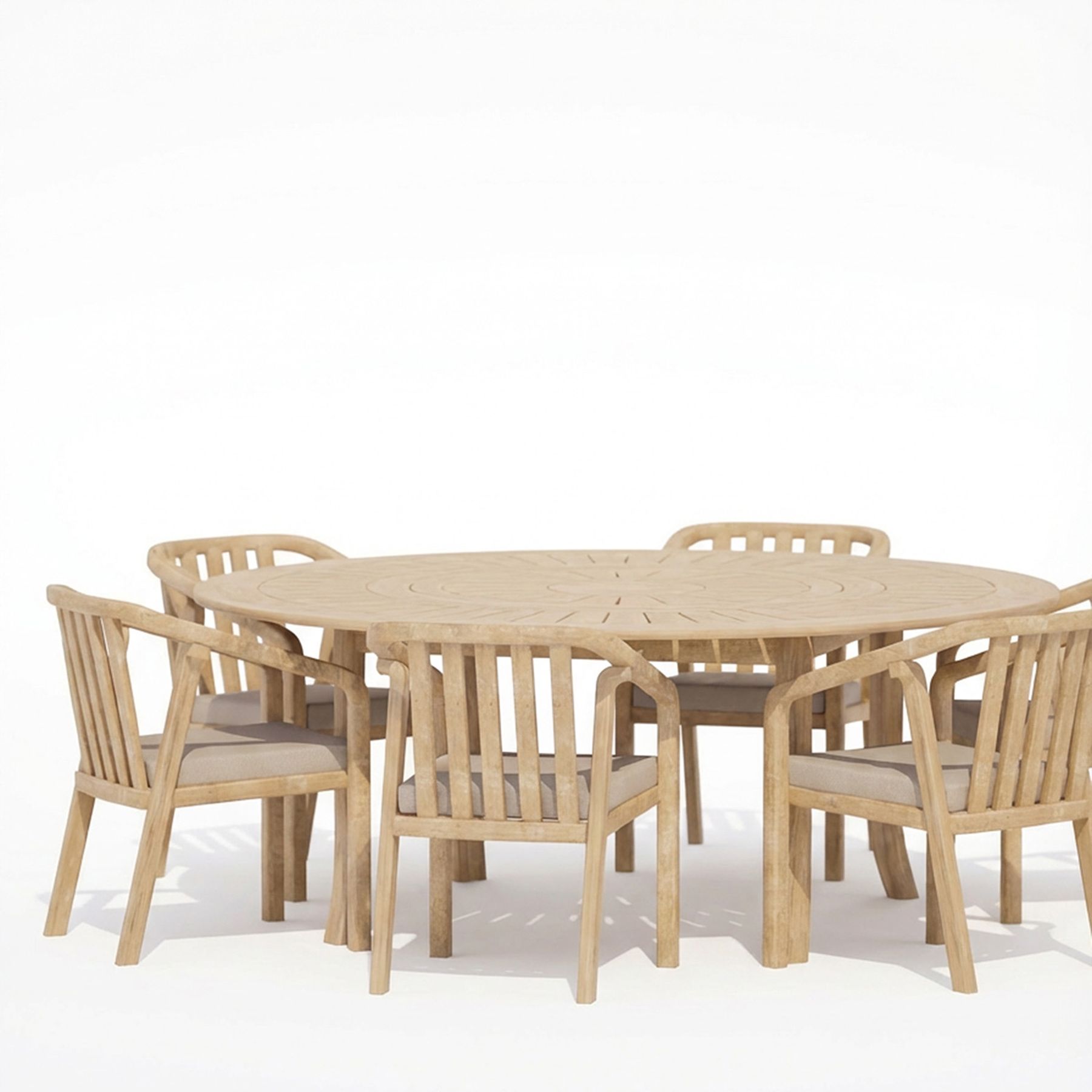 FSC 1 MARIS 6-Seater Round Dining Set 8 MARPCR jpg