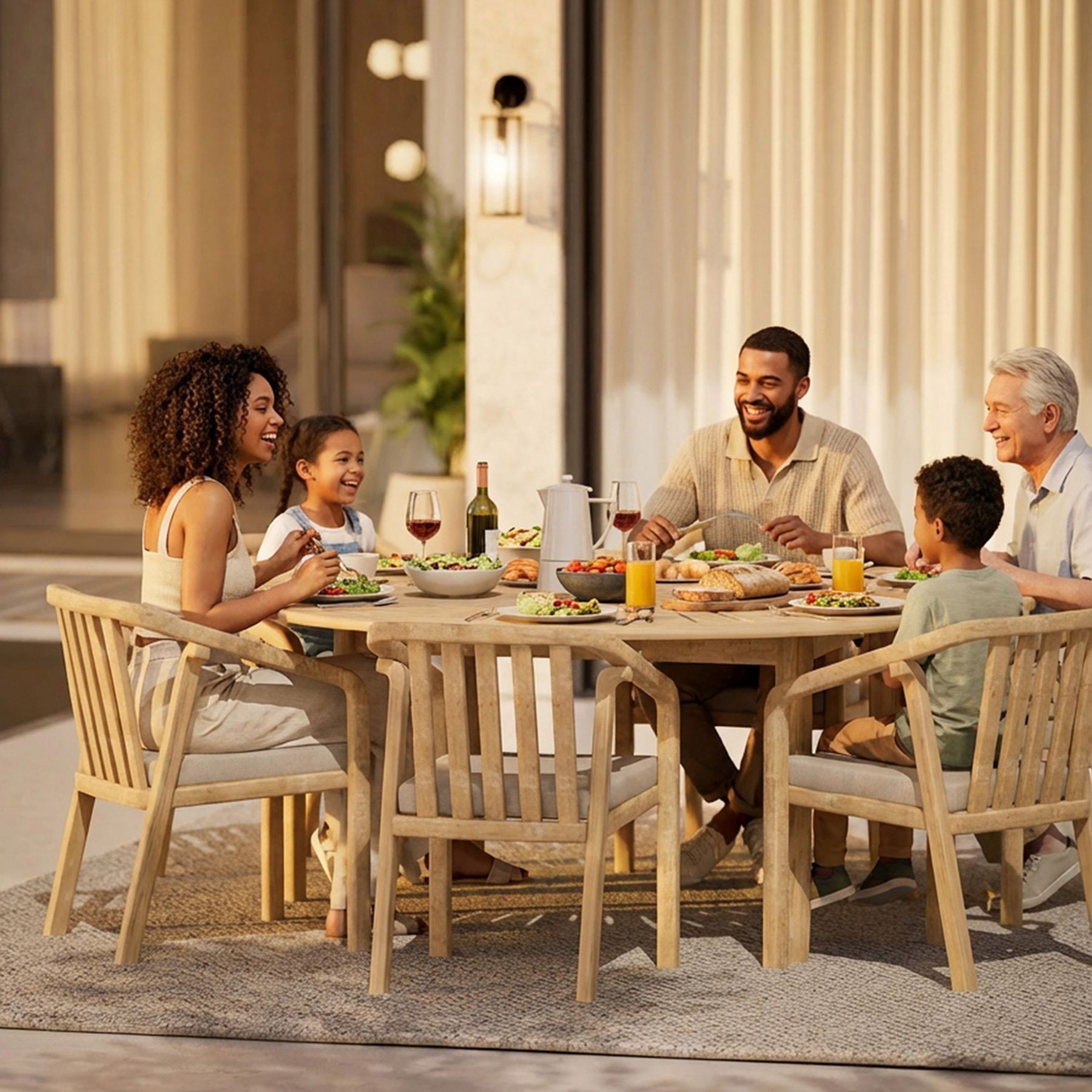 FSC 1 MARIS 6-Seater Round Dining Set 5 MARPCR jpg