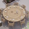 FSC 1 MARIS 8-Seater Round Dining Set 1 MARPCR jpg