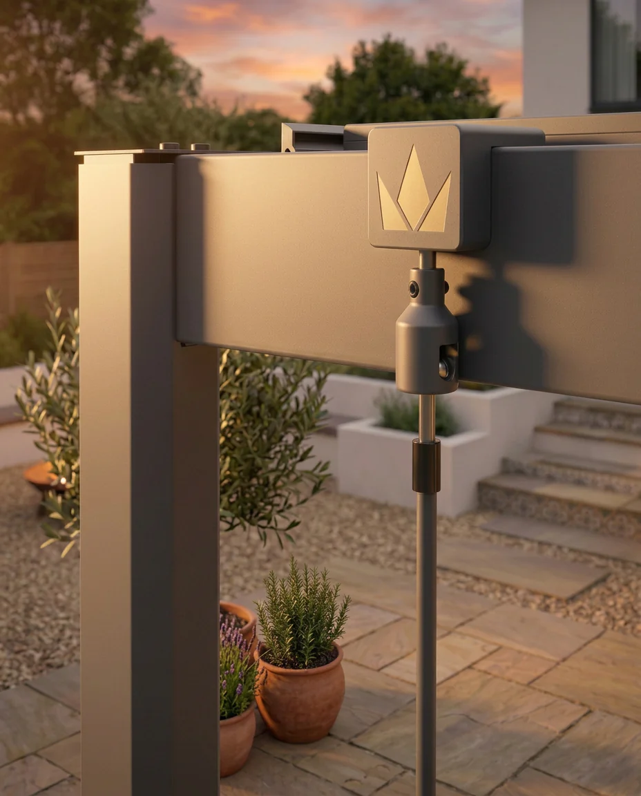 Pure 4x3m Pergola 4 PURPER