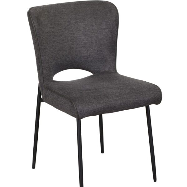 C DARK GREY P Maya Dining Chair