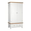 Delphinus White Double Robe With 2 Drawers 2 retile