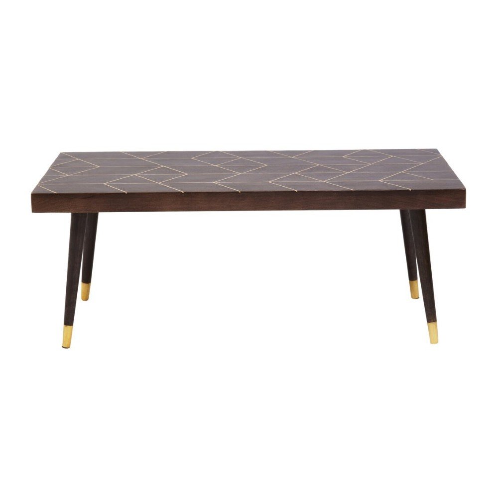 Navarro Mango Wood And Gold Finishing Coffee Table 9 retile