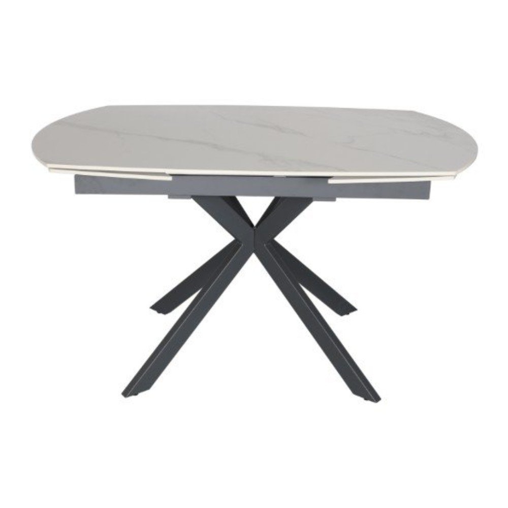 Apex Extending Dining Table (White) 3 retile